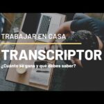¿Dónde puedo trabajar como Transcriptor en español?
